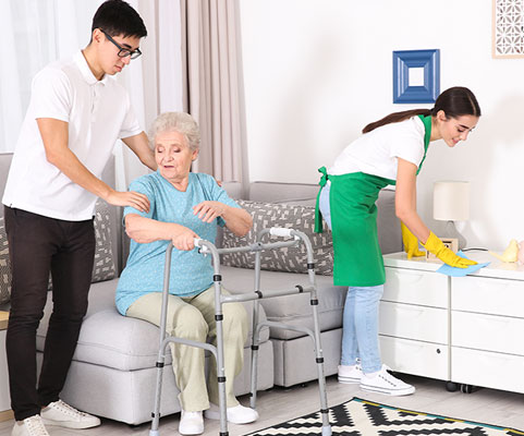 Gentlecare Support Services providing NDIS household tasks support in Brisbane